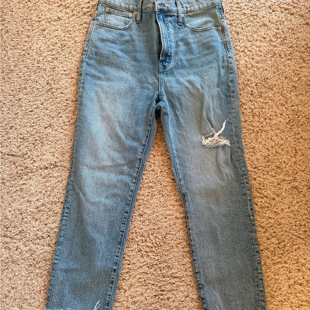 Madewell Light Blue Ankle Jeans